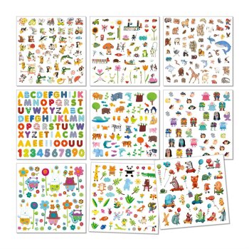 DJECO Stickersammlung 1000 Stück