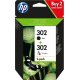 HP 302 multipack čierna/farebná (X4D37AE)