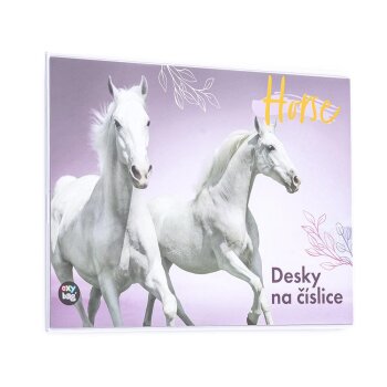 oxybag Zahlenlernmappe Horse White