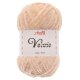 stafil zamatová priadza Velvie 25 g 65 m béžová