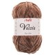 stafil priadza Chenille Velvie 25 g 65 m hnedá