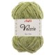 stafil zamatová priadza Velvie 25 g 65 m zelená