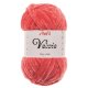 stafil priadza Chenille Velvie 25 g 65 m koralová červená