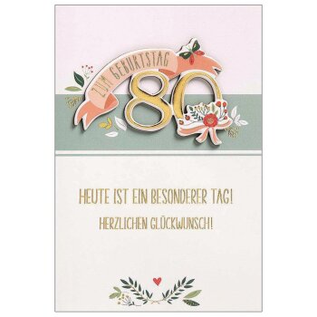 bsb Billet Feelings Collection Geburtstag - Regenbogen