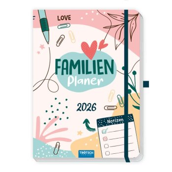 Trötsch Verlag Wochenbuch Familienplaner 2026