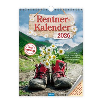 Trötsch Verlag Monatskalender Rentner 2026