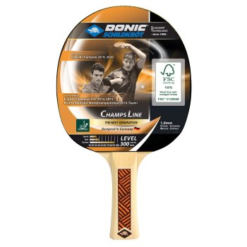 DONIC SCHILDKRÖT Tischtennisschläger Champs...