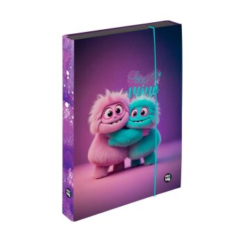 oxybag Box na zošity Jumbo A4 Monster bee mine