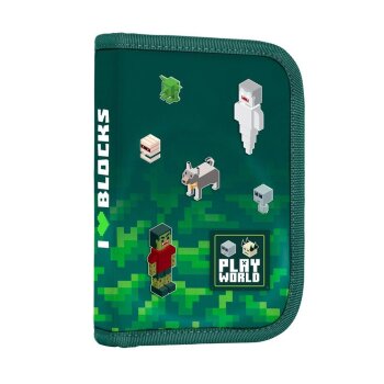 oxybag Schultaschenset 3-teilig PREMIUM LIGHT Playworld Brick