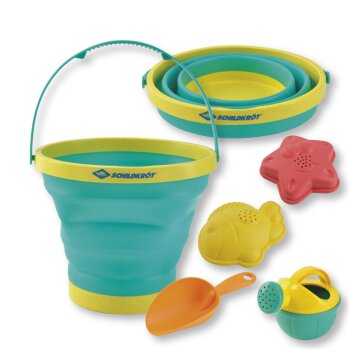 SCHILDKRÖT Sada na piesok Bucket Crew, 5-dielna