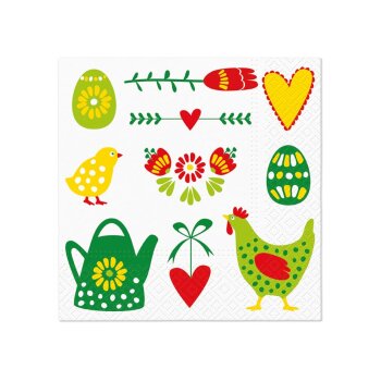 MFP Servietten 33 x 33 cm Easter
