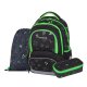 oxybag Školský ruksakový set 3-dielny OXY NEXT Green Cube