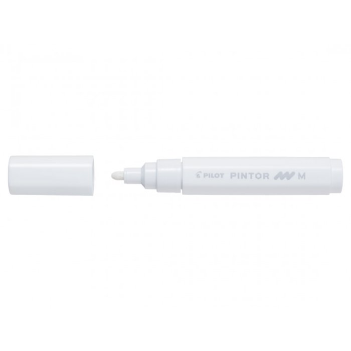 PILOT Pigmentmarker PINTOR, medium, weiss