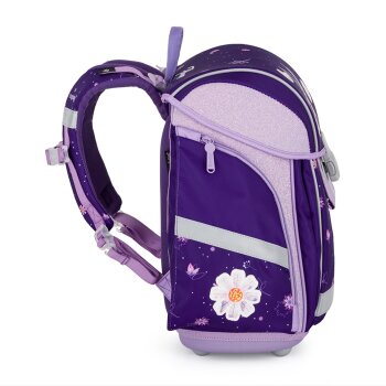 oxybag Schultaschenset 3-teilig PREMIUM LIGHT Bird Flowers