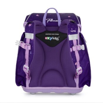 oxybag Schultaschenset 3-teilig PREMIUM LIGHT Bird Flowers