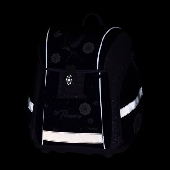 oxybag Schultaschenset 3-teilig PREMIUM LIGHT Bird Flowers