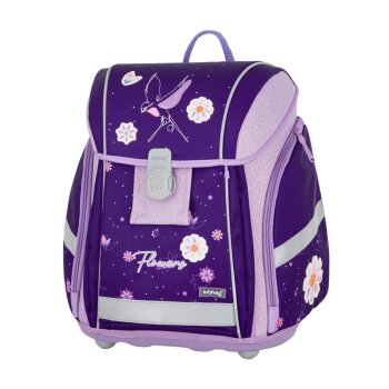 oxybag Schultaschenset 3-teilig PREMIUM LIGHT Bird-Flowers