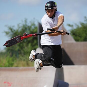 SCHILDKRÖT Tretroller Stunt Scooter Flipwhip Metallic Red