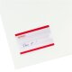 herlitz obal na dokumenty A4, PP - 180 µm - 10 kusov s vloženým štítkom - zrnitý, priehľaný