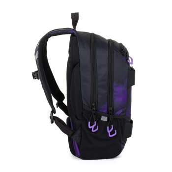 oxybag Školský ruksak OXY SPORT Grunge purple + puzdro