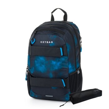 oxybag Školský ruksak OXY SPORT Grunge blue...