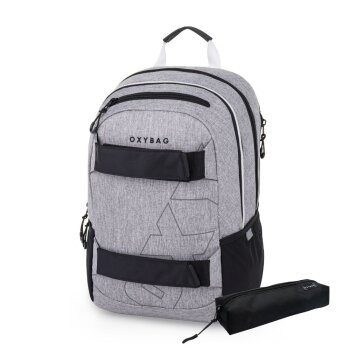 oxybag Školský ruksak OXY SPORT grey + puzdro