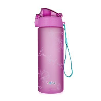 oxybag Flaša na pitie 600 ml OXY CLICK Floral