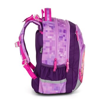 oxybag Školský ruksak OXY GO Playworld Girl Blocks