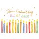 Green Karma Midikarte Geburtstag "Geburtstagskerzen"