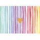 Green Karma Midikarte Liebe/Freundschaft "Regenbogen Herz"