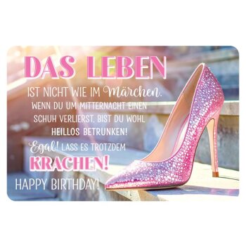 EasyCheesy Grußkarte Geburtstag "Cinderella...