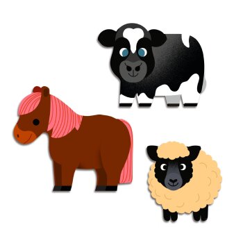 DJECO Meine ersten Sticker Tiere vom Bauernhof