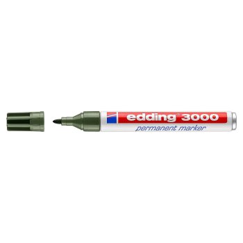 edding 3000 Permanentmarker olivgrün