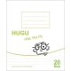 HUGU Schulheft Quart Liniert 10mm mit Mittelstrich 20 Blatt