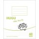 HUGU Schulheft Quart Liniert 10mm mit Mittelstrich 40 Blatt