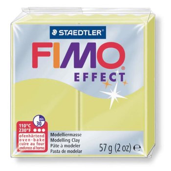 FIMO EFFECT Modelliermasse, ofenhärtend, citrin, 57g