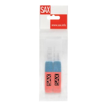 SAX 440 rot/blau Radierer 2er Set
