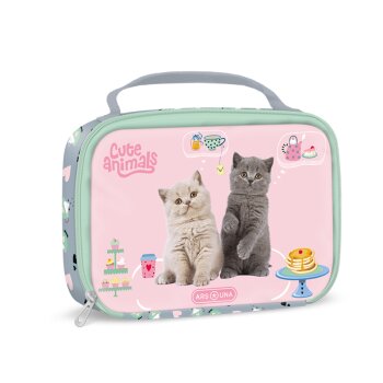 ARS UNA Thermo Lunchtasche Cat Tea Party