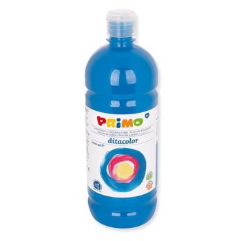 PRIMO Fingerfarbe 1000ml Flasche blau