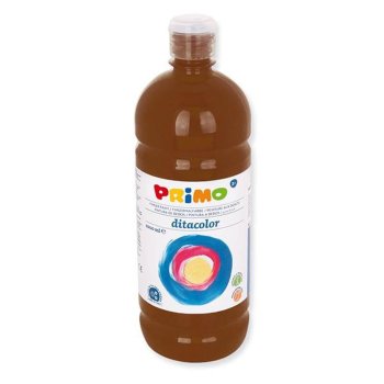 PRIMO Fingerfarbe 1000ml Flasche braun