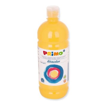 PRIMO Fingerfarbe 1000ml Flasche gelb