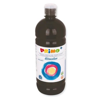 PRIMO Fingerfarbe 1000ml Flasche schwarz