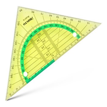 ARISTO Flex Geometrie Dreieck 16cm biegsam, neongrün...